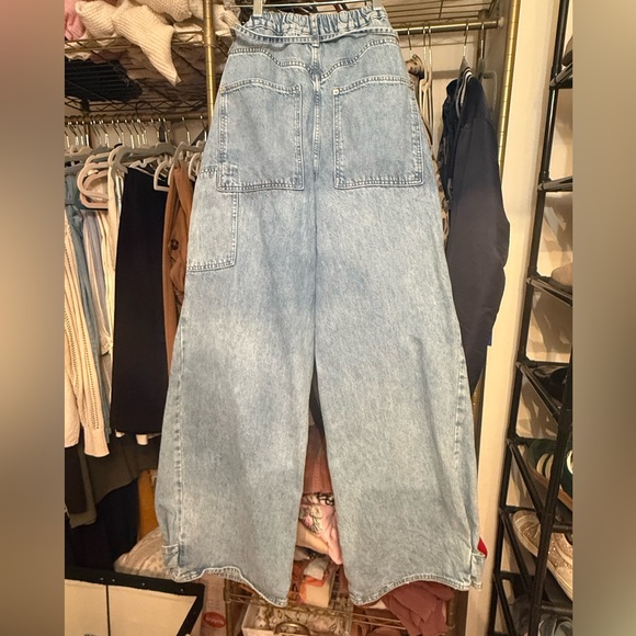 Free People CRVY Outlaw Wide Leg Jeans - Picture 5 of 5